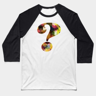 Question Mark - Symbol Baseball T-Shirt